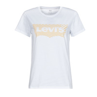 Tehooded Mulher T-Shirt mangas curtas Levi's THE PERFECT TEE Branco