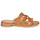 Sapatos Mulher Chinelos The Divine Factory QL4610 Camel