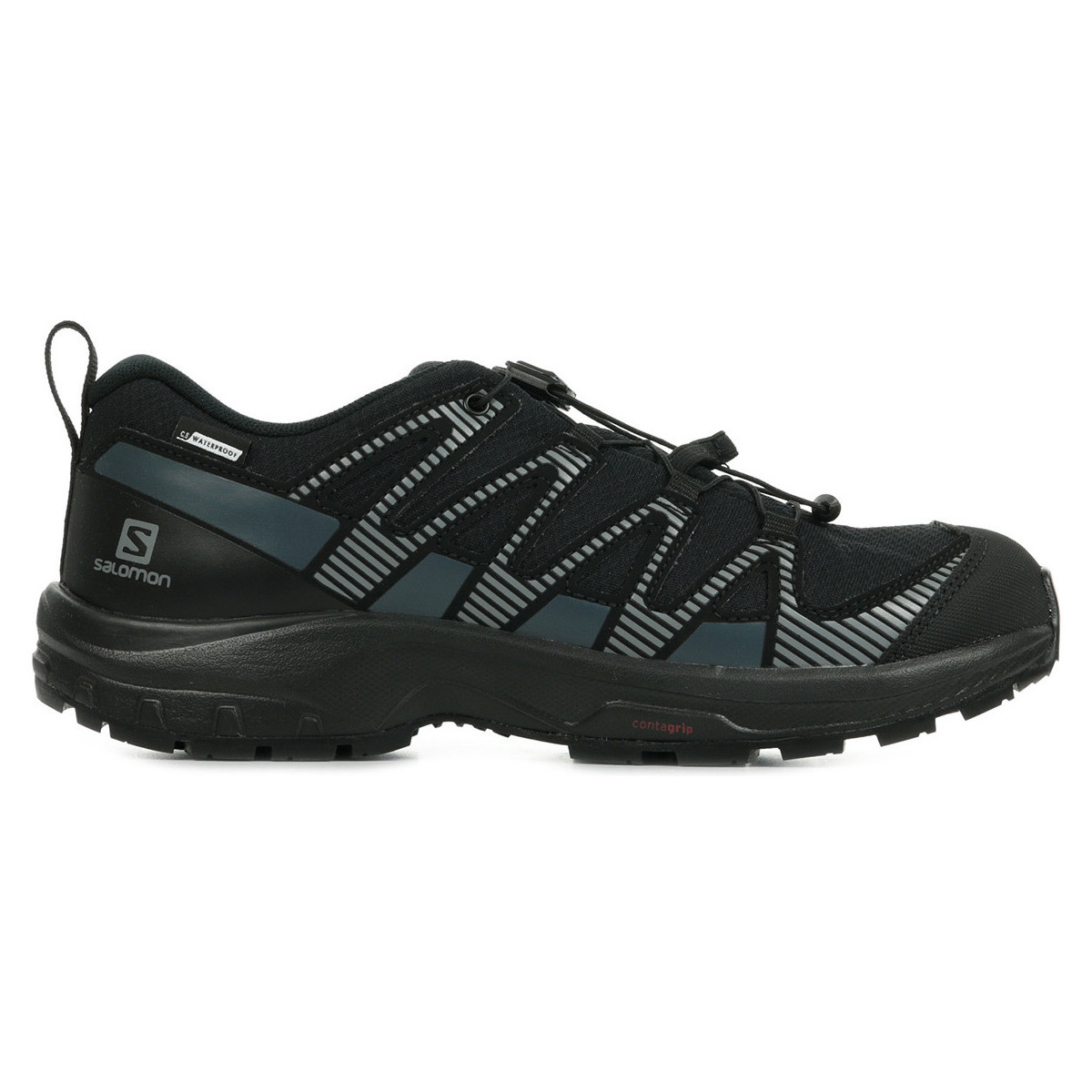 Sapatos Criança Sapatos de caminhada Salomon Xa Pro V8 Climasalomon Waterproof J Preto
