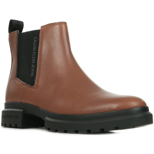Calvin Klein Jeans Mid Boot Castanho