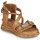 Sapatos Mulher Toalha de mesa LAGOS BUCKLE Camel