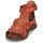 Sapatos Mulher Top 3 Shoes RAMOS BUCKLE Terracotta