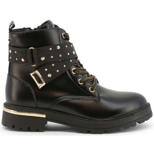 Sapatos Homem Botas Shone 18004-020 Black/Shiny Preto