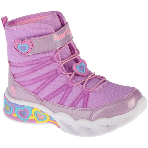 Sapatos Rapariga Dynamight-Carefree baixas Skechers Sweetheart Lights Rosa