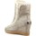 Sapatos Mulher Botins Mou FRENCH TOE WEDGE SHORT Bege