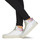 Sapatos Mulher Sapatilhas de cano-alto Semerdjian TREVO Branco / Rosa