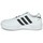 Sapatos Criança Sapatilhas adidas Originals COURT REFIT J Branco / Preto
