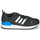 Sapatos Rapaz Sapatilhas adidas Originals ZX 700 HD J Preto / Branco / Azul