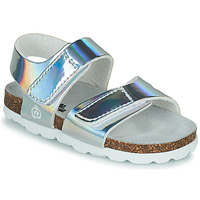 Sapatos Rapariga Sandálias Tipo de fecho BELLI JOE Prateado / Metalizado