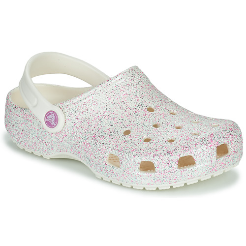 Crocs CLASSIC GLITTER CLOG K Branco