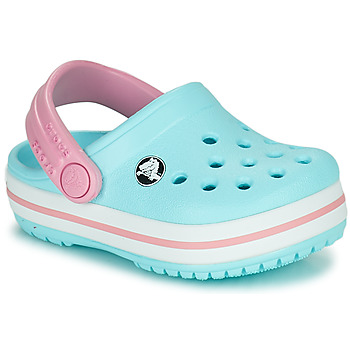 Sapatos Rapariga Tamancos Crocs CROCBAND CLOG T Azul / Rosa