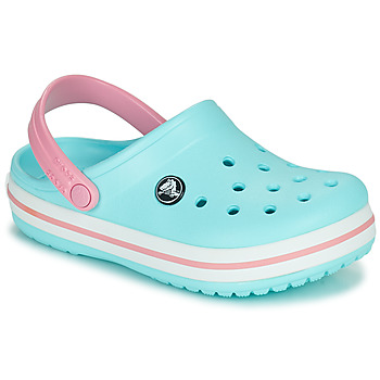 Sapatos Rapariga Tamancos Crocs CROCBAND CLOG K Azul / Rosa