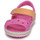 Sapatos Rapariga Sandálias Crocs CROCBAND SANDAL KIDS Rosa / Laranja