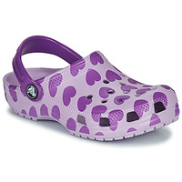 Sapatos Rapariga Tamancos Crocs ETHEREAL CLASSIC EASY ICON CLOG K Violeta