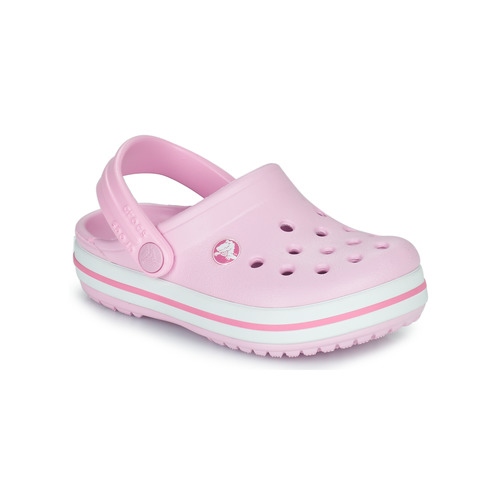 Sapatos Rapariga Tamancos Crocs CROCBAND CLOG K Rosa