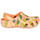 Sapatos Rapariga Tamancos Crocs pull-on Classic Pool Party Clog K Rosa / Amarelo