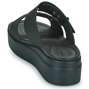 Жіночі чорні крокси Crocs c6-7 black женские черные кроксы тапки