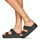 Sapatos Mulher Chinelos Slide Crocs Slide CROCS BROOKLYN SANDAL LOWWDG W Preto