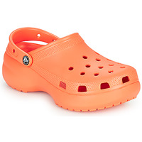 Sapatos Mulher Tamancos Crocs Flip Classic Platform Clog W Coral