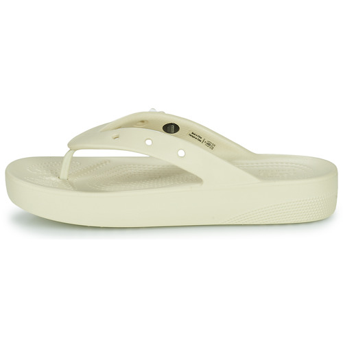 Crocs Classic Platform Flip W Bege