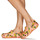 Sapatos Mulher Tamancos Crocs Classic Retro Resort Clog Rosa / Amarelo