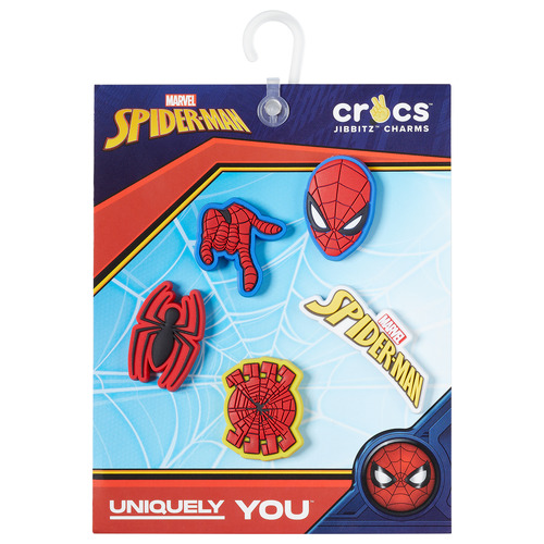 Acessórios Acessórios para calçado Crocs Spider-Man 5 Pack Multicolor