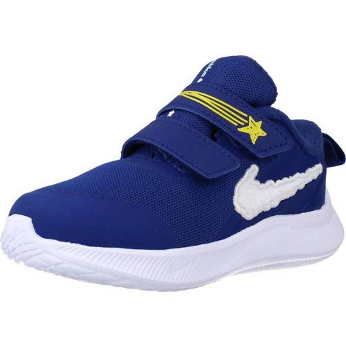 Sapatos Rapaz Sapatilhas Calcetines Nike STAR Azul