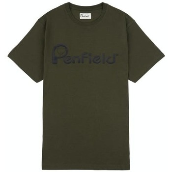 Textil Homem T-Shirt mangas curtas Penfield T-shirt  Bear Chest vert forêt