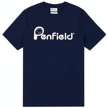 Textil Homem T-Shirt mangas curtas Penfield T-shirt  Bear Chest Azul