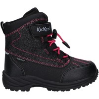 Sapatos Criança Sapatos de caminhada Kickers 736602-30 JUMP WPF Negro