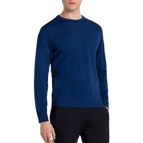Textil Homem camisolas até 30 dias C0P1040 Azul