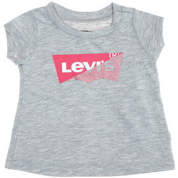 Textil Criança T-Shirt mangas curtas Levi's  Cinza