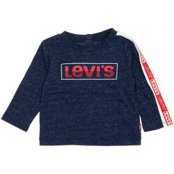 Textil Homem T-shirt mangas compridas Levi's  Azul