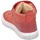 Sapatos Rapariga Sapatilhas de cano-alto Pom d'Api BACK BASKET Vermelho