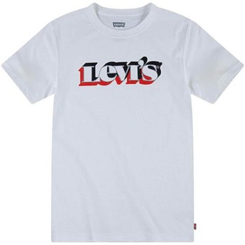 Textil Rapaz T-Shirt mangas curtas Levi's  Blanco