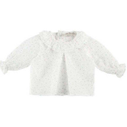 Textil Rapariga Camisas mangas comprida Pili Carrera 8100405-1-11 Branco