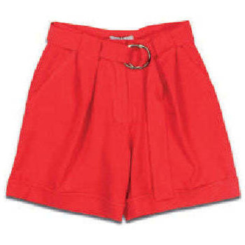 Textil Rapariga Shorts / Bermudas Y-Clù Y15070-11-23 VERMELHO