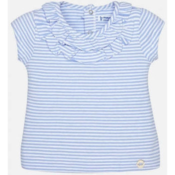 Textil Rapariga T-shirts e Pólos Mayoral SS181020-3-12 Azul