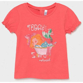 Textil Rapariga T-shirts e Pólos Mayoral PV211087-13-13 CORAL