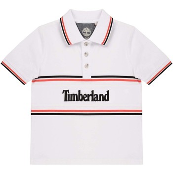Textil Rapaz T-Shirt mangas curtas Timberland T25Q83-16-19 Branco