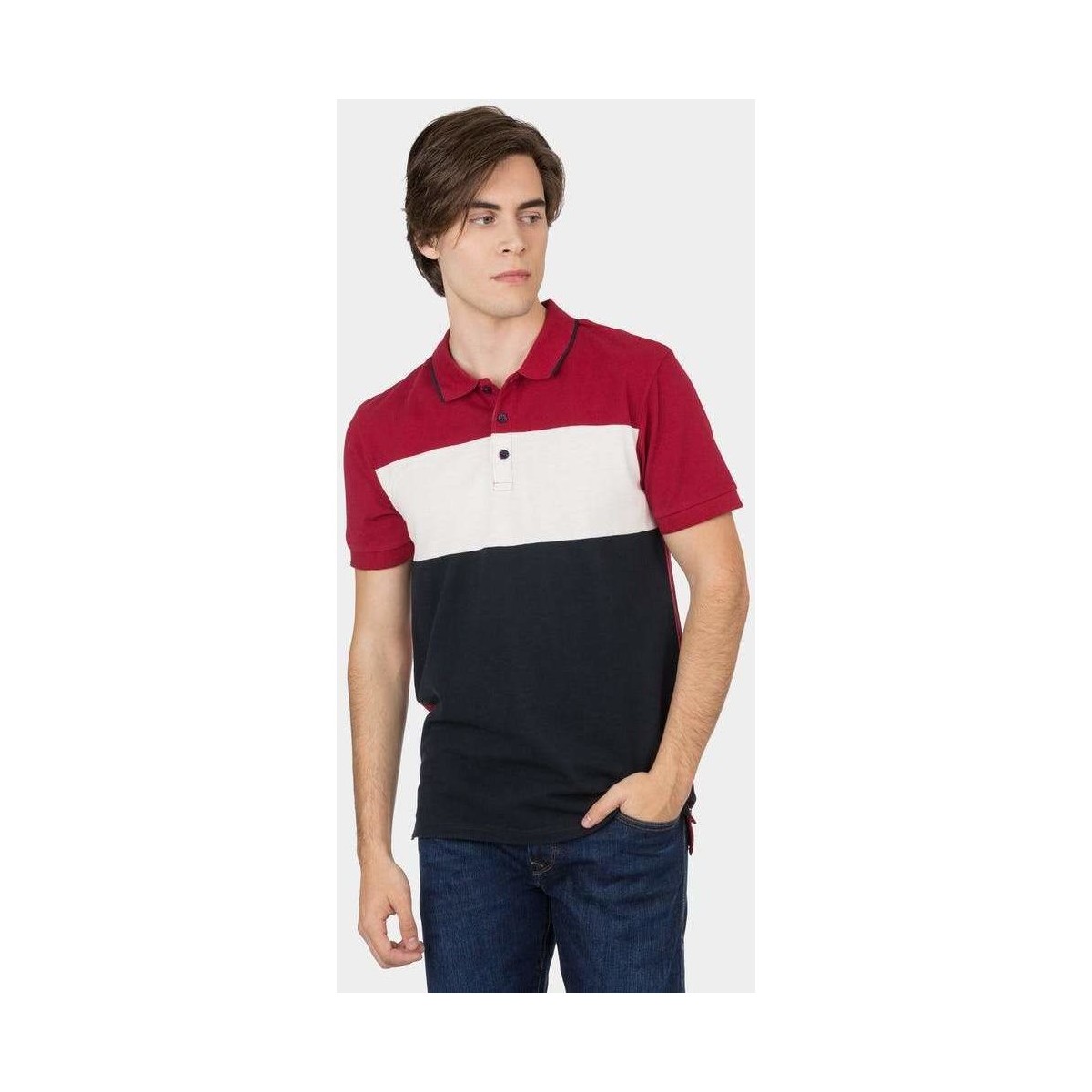 Textil Homem T-shirts e Pólos Tiffosi 10032151-6-1 Vermelho