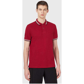 Textil Homem T-shirts e Pólos Emporio Armani 3K1FA41JPTZ0373-6-1 Vermelho