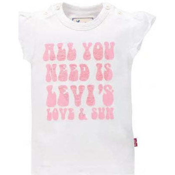 Textil Rapariga T-shirts e Pólos Levi's ENJ10514-1-12 Branco
