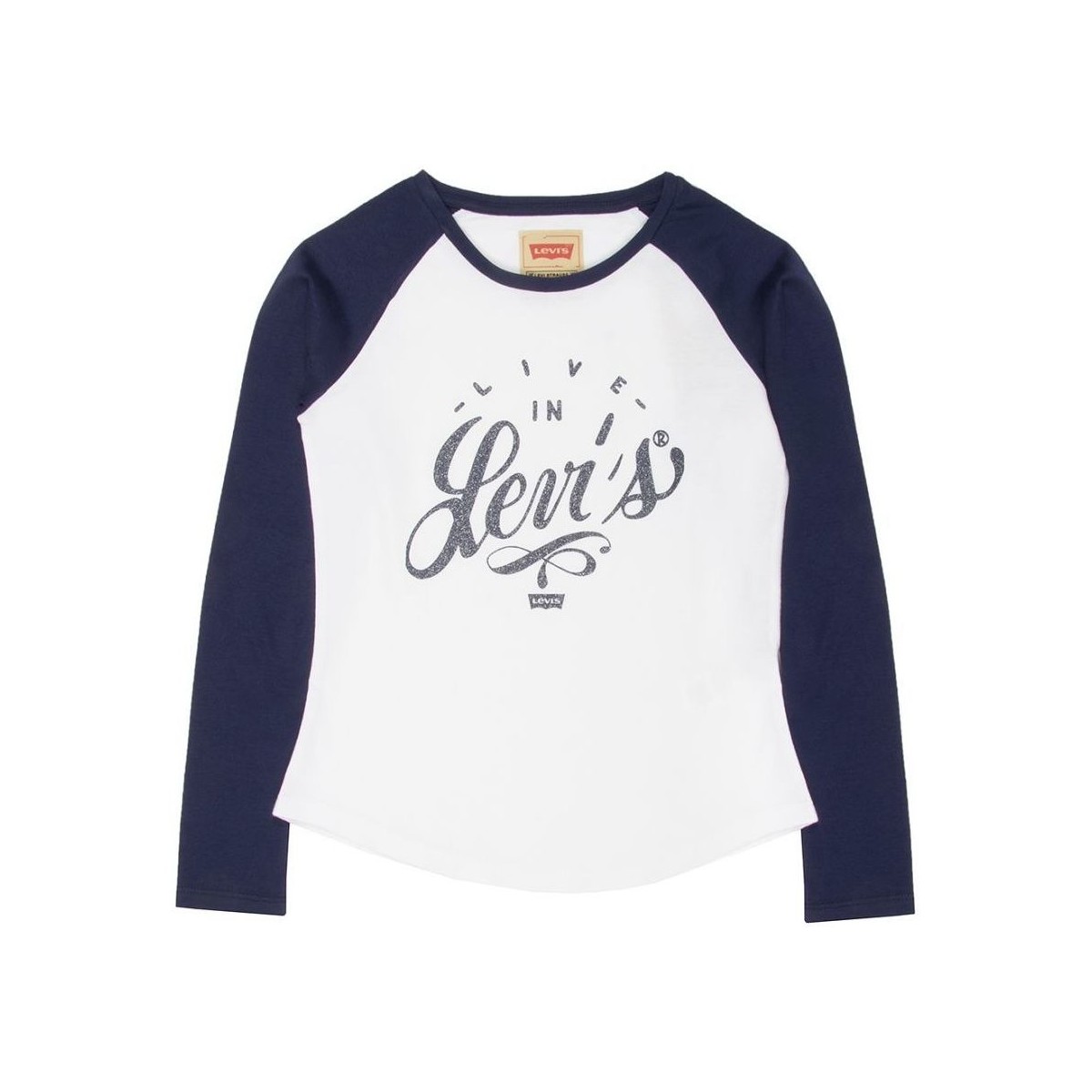 Textil Rapariga T-shirts e Pólos Levi's ENJ10537-1-18 Branco
