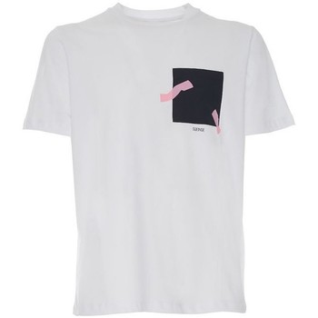 Textil Homem T-shirts e Pólos Sseinse TE1803SS-1-3 BRANCO