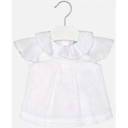 Textil Rapariga Camisas mangas comprida Mayoral SS181124-18-12 Branco