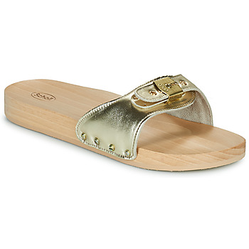 Sapatos Mulher Chinelos Scholl PESCURA FLAT Ouro