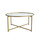 Casa Móveis de TV Coffee Table - Gold Sun S404 Ouro