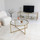 Casa Móveis de TV Coffee Table - Gold Sun S404 Ouro