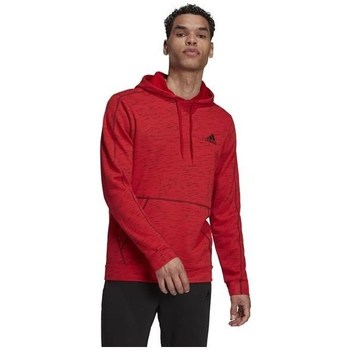 Textil Homem Sweats adidas Originals Essentials Mélange Embroidered Small Logo Hoodie Vermelho
